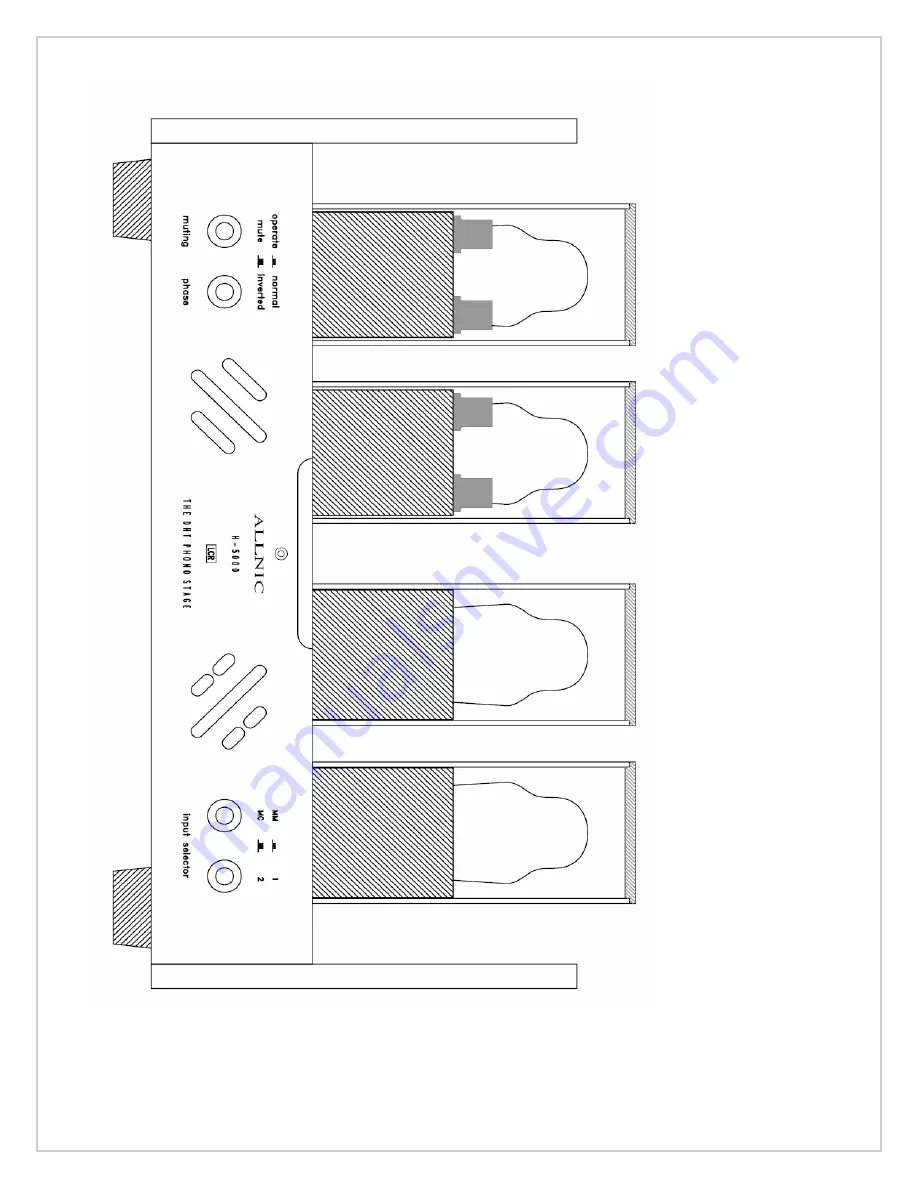 ALLNIC AUDIO H-5000 Owner'S Manual Download Page 18