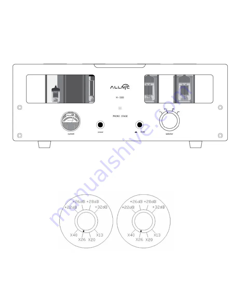 ALLNIC AUDIO H-5500 Скачать руководство пользователя страница 10