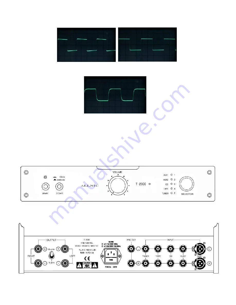 ALLNIC AUDIO KT120 Owner'S Manual Download Page 9