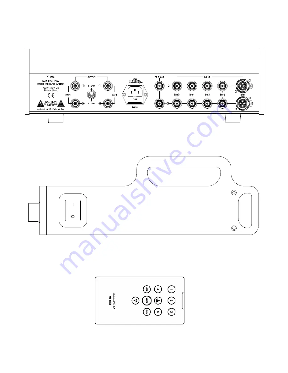 ALLNIC AUDIO T-1800 Owner'S Manual Download Page 10