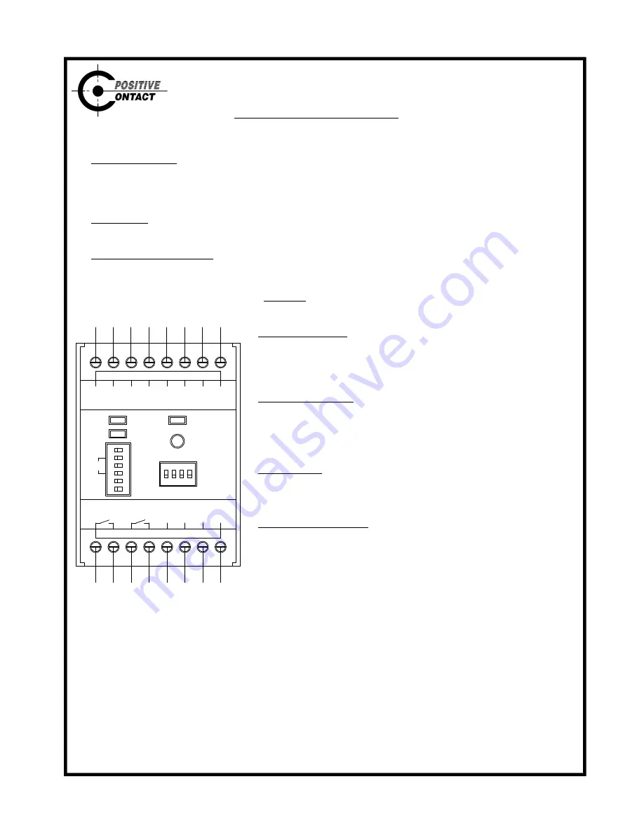 Allora Positive Contact PCS-250 Скачать руководство пользователя страница 5