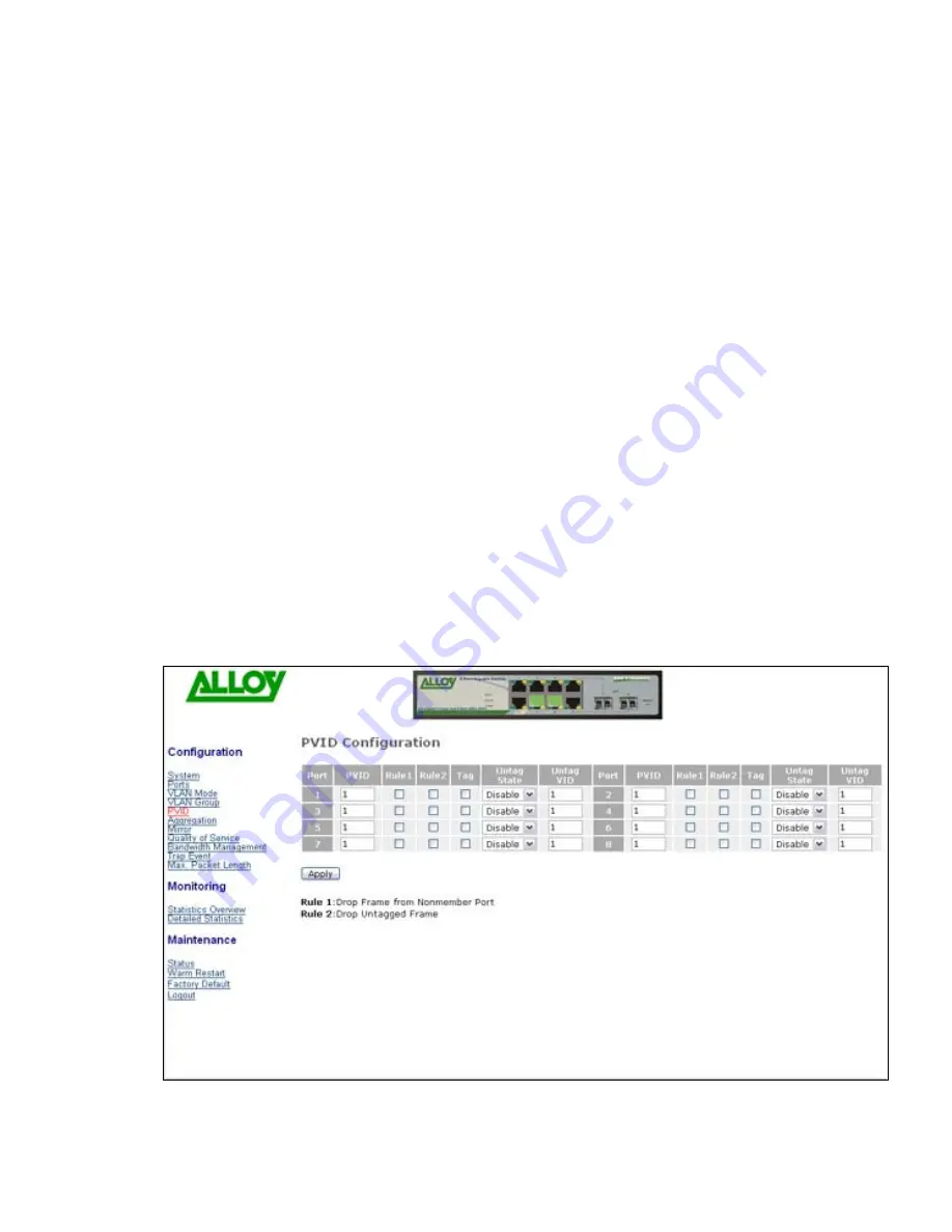 Alloy GSS-8T2SFPV2 User Manual Download Page 34