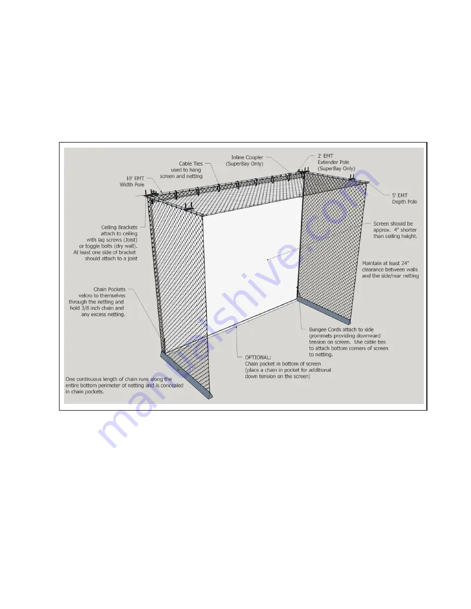 AllSportSystems HANGING MINIBAY Setup Manual Download Page 4