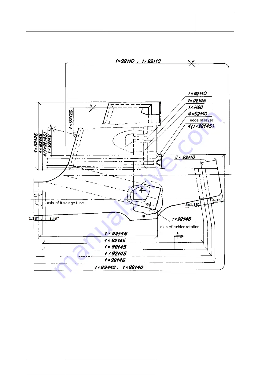 Allstar PZL Glider SZD-54-2 Perkoz Technical & Service Manual Download Page 132