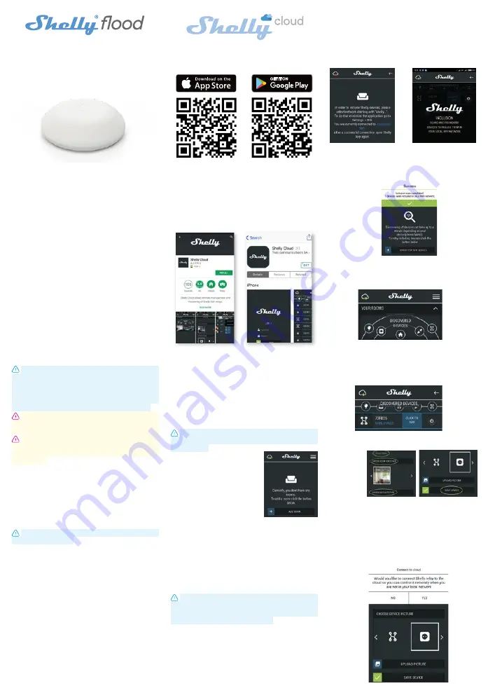 Allterco Robotics Shelly flood User Manual Download Page 1