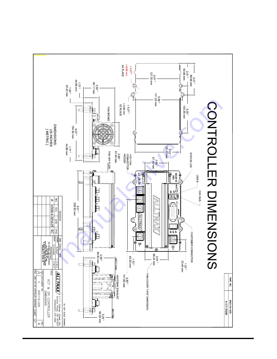 Alltrax SR48300 Operator'S Manual Download Page 25