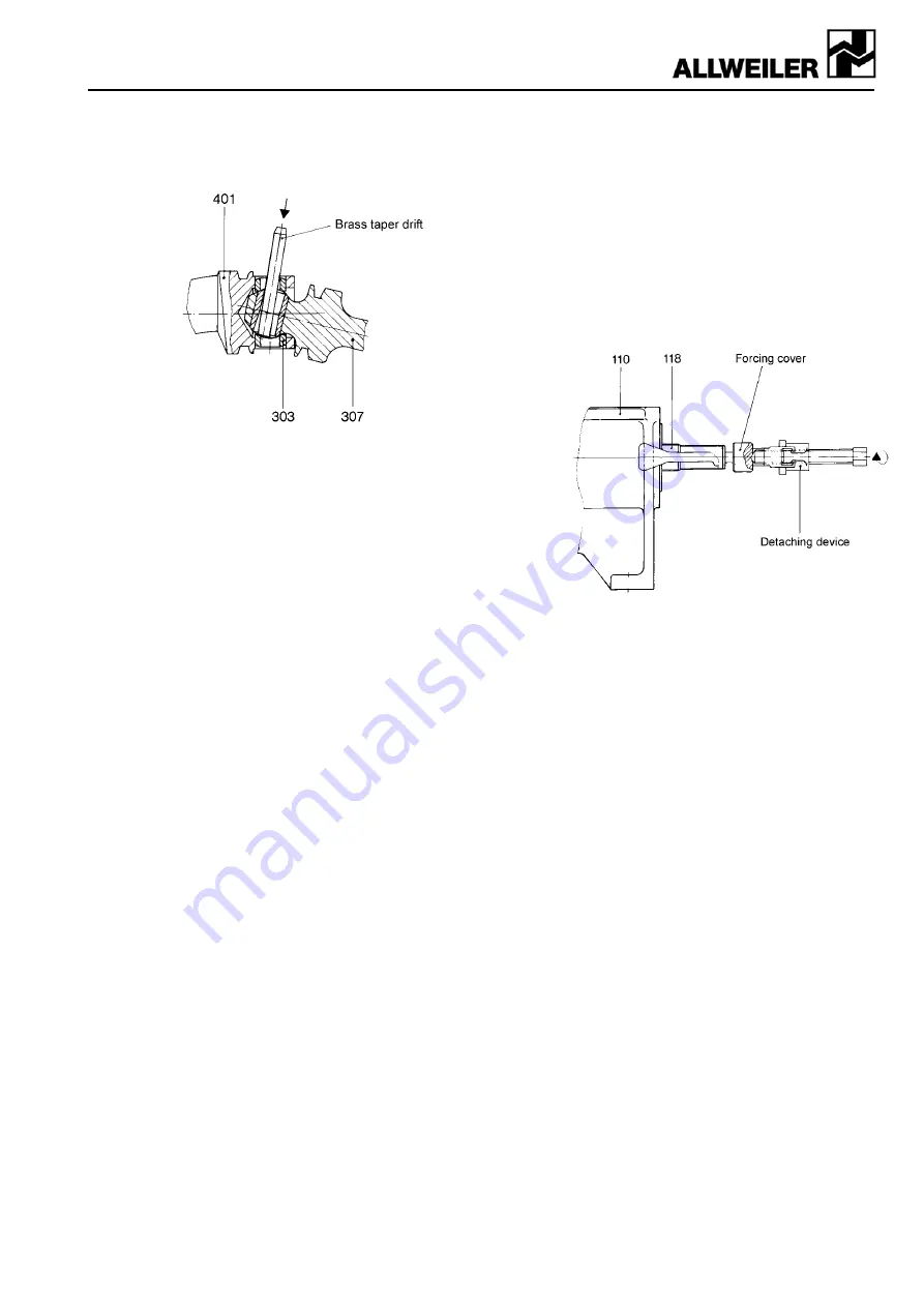 Allweiler AE1+1H Series Operating And Maintenance Instructions Manual Download Page 13