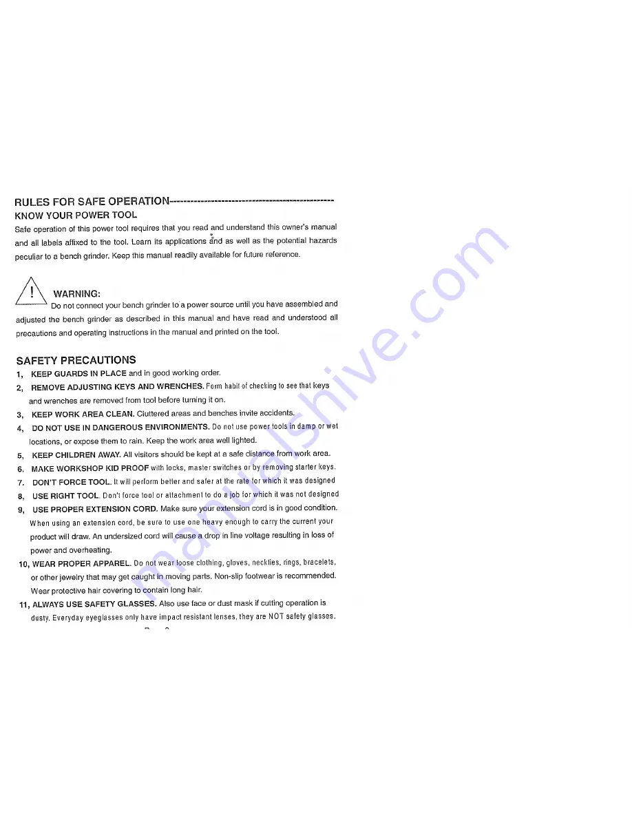 Allwin MEGR4200 Owner'S Operating Manual Download Page 2