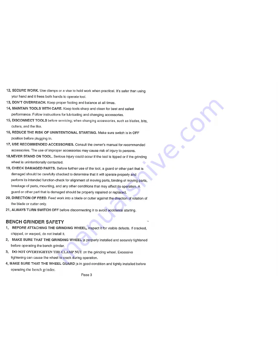 Allwin MEGR4200 Owner'S Operating Manual Download Page 3