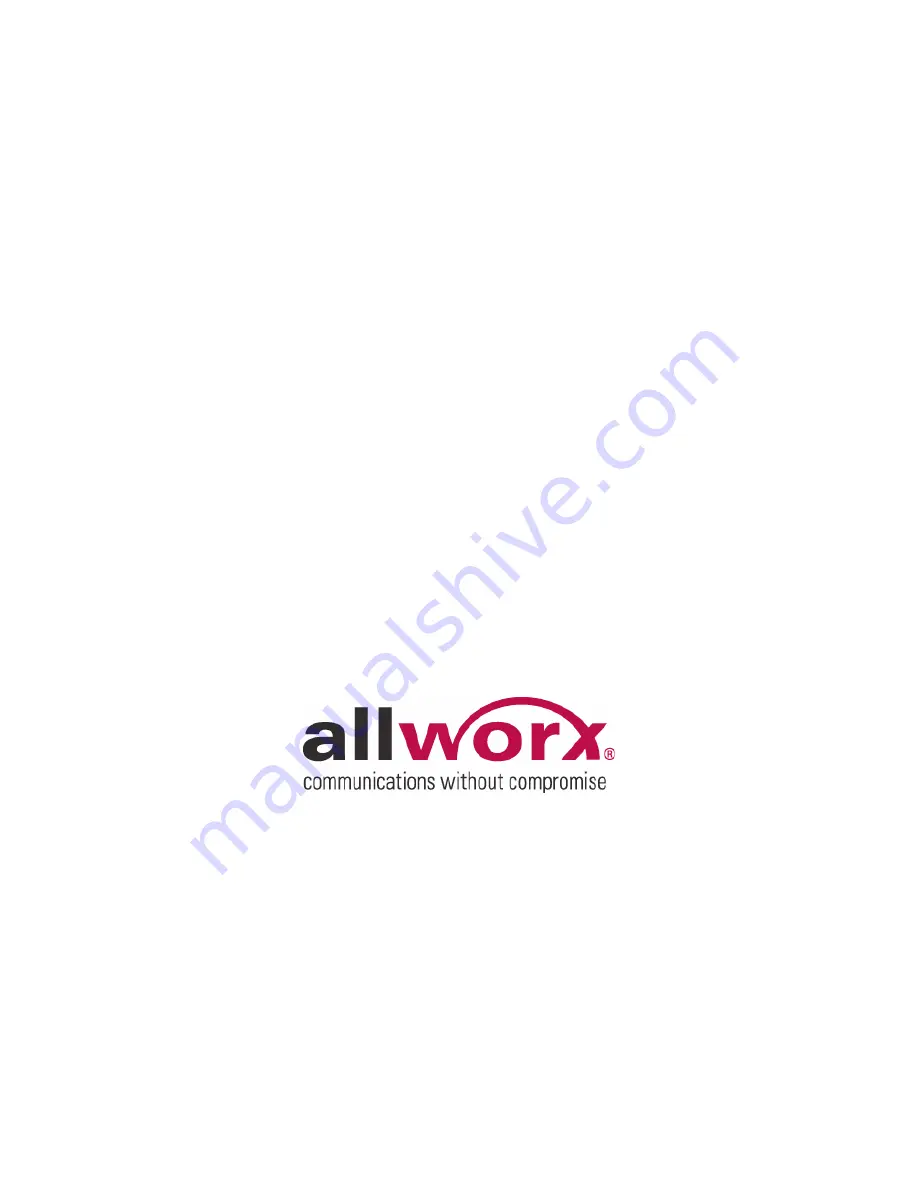 Allworx Tx 92/24 Installation Manual Download Page 1