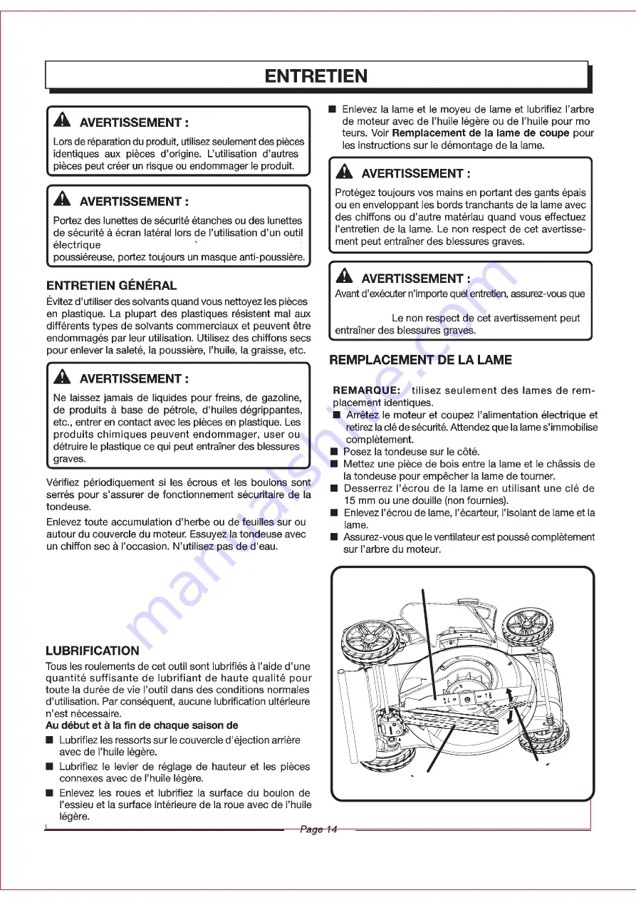 ALM EARTHWISE 60318 Скачать руководство пользователя страница 57