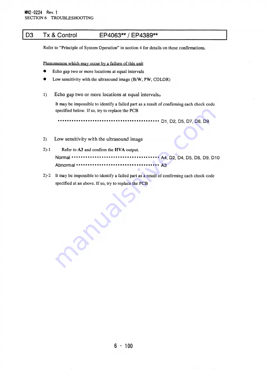 Aloka ProSound SSD-5500 Specifications Download Page 359