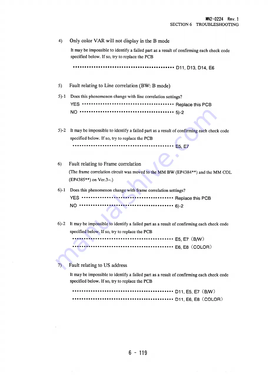 Aloka ProSound SSD-5500 Specifications Download Page 378