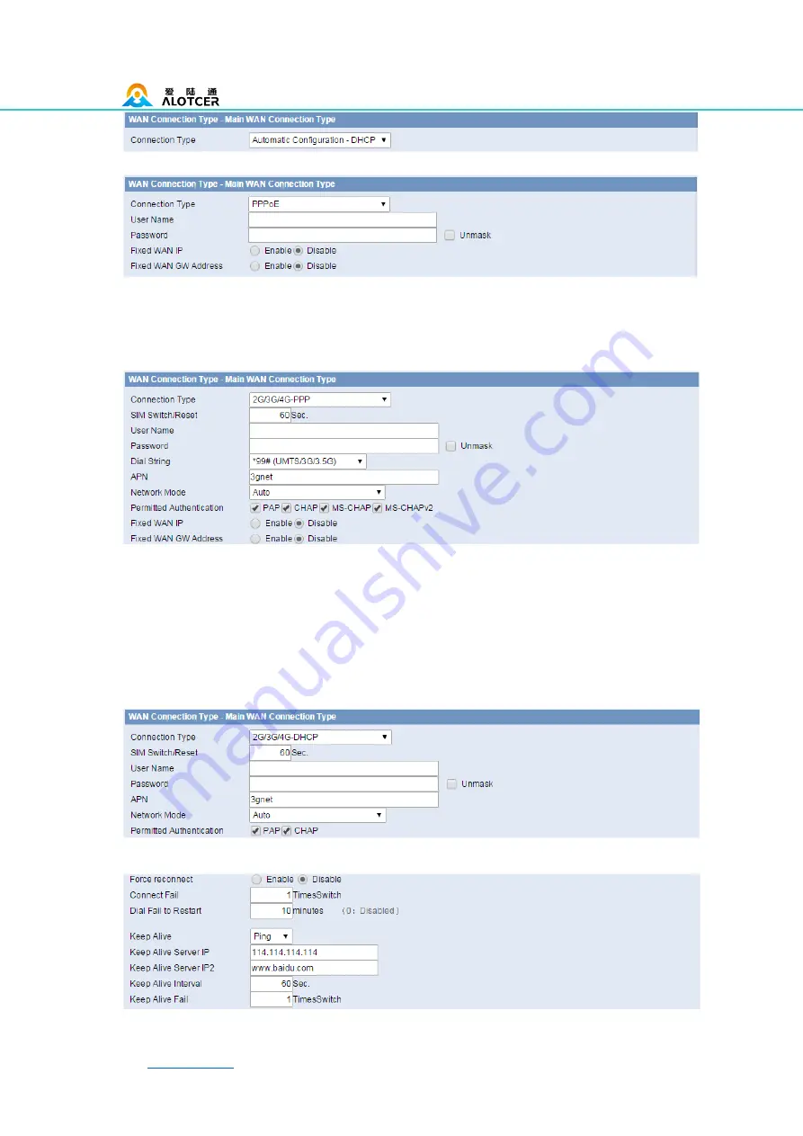 Alotcer AR3088 Series User Manual Download Page 18