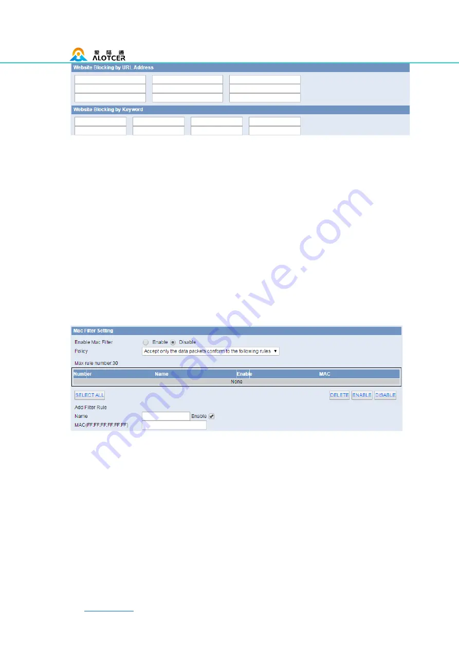 Alotcer AR3088 Series User Manual Download Page 33