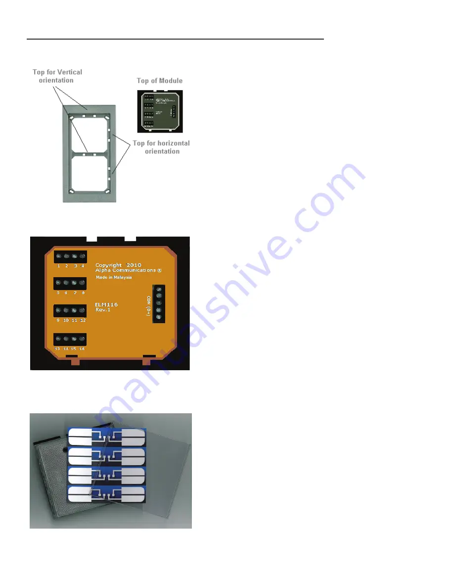 Alpha Communications AlphaECall 100 Series Installation & Configuration Manual Download Page 6