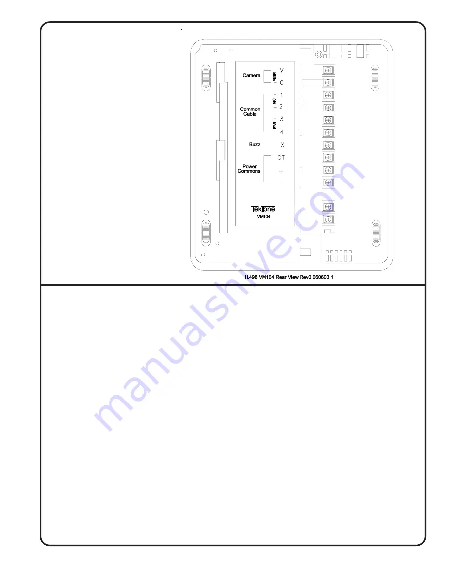 Alpha Communications TekTone Tek-View VM104 Скачать руководство пользователя страница 11