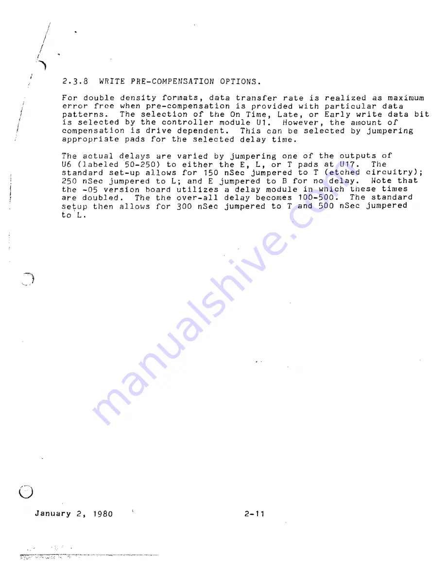 Alpha Micro AM-210 Technical Manual Download Page 26