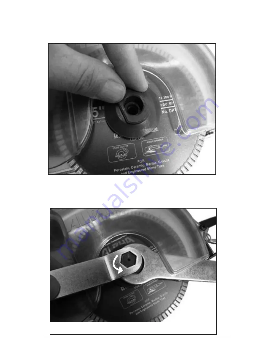 Alpha Professional Tools Ecocutter ECC-125 Instruction Manual Download Page 17