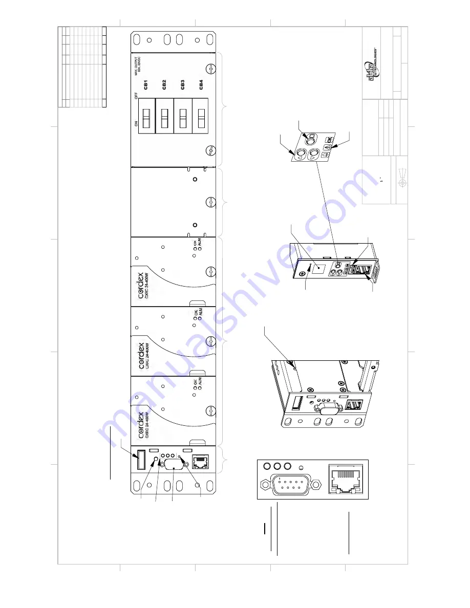 Alpha Technologies Cordex 24 Manual Download Page 62