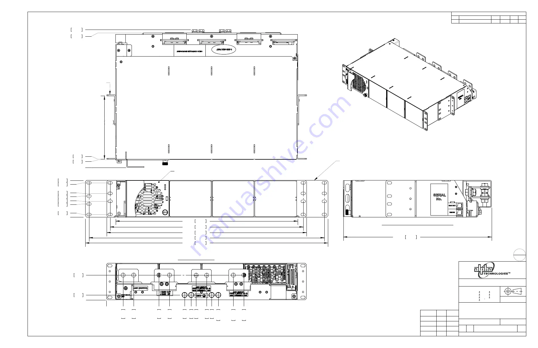 Alpha Technologies CXDF 48-24Vdc/2kW Installation & Operation Manual Download Page 43