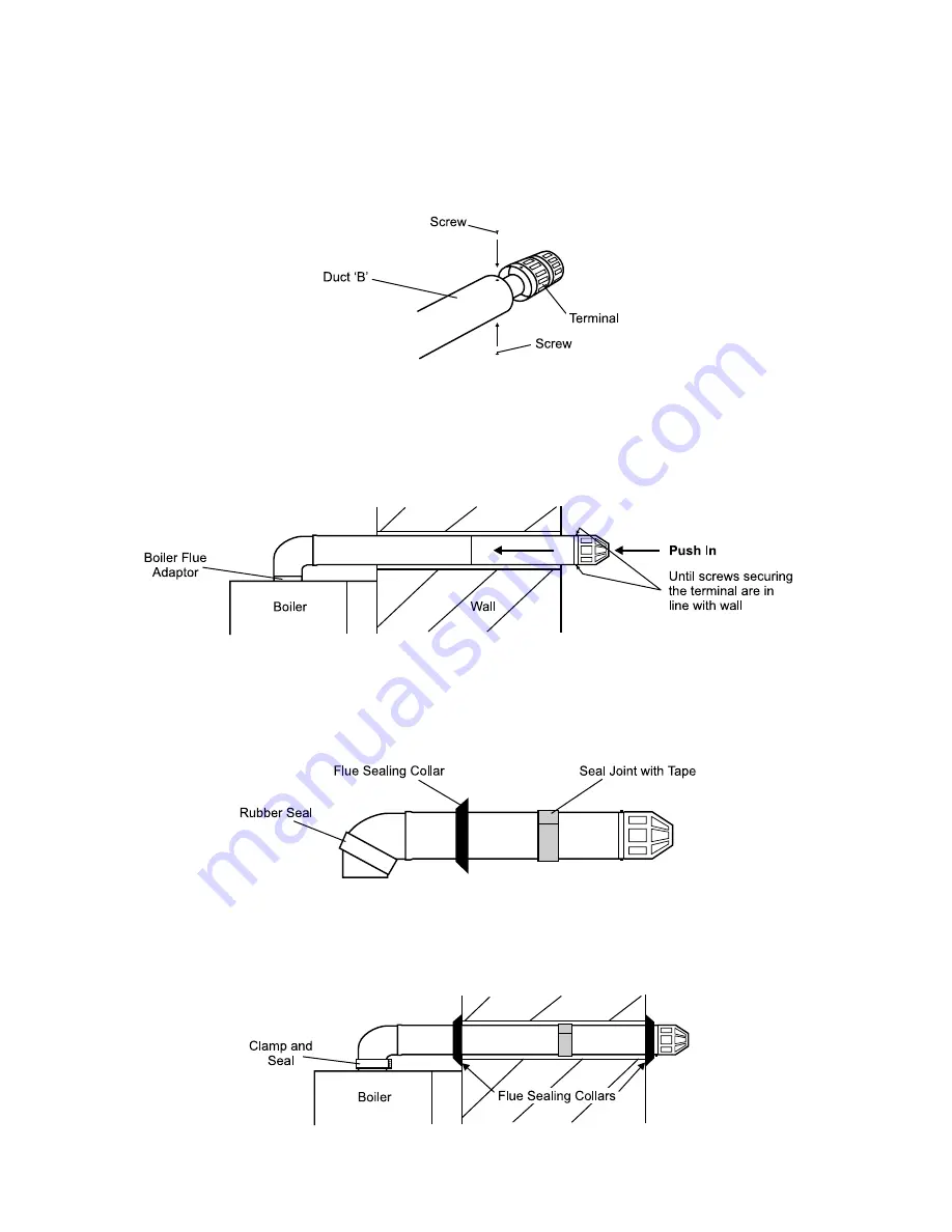 Alpha Alpha Top Easy-Flue 500 mm Скачать руководство пользователя страница 2