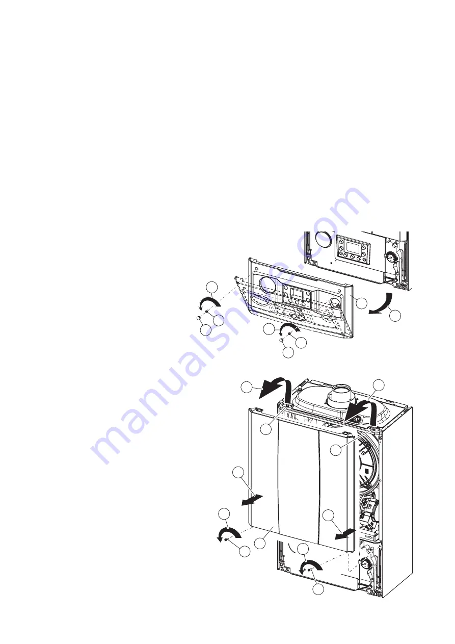 Alpha Evoke 28 Installation And Servicing Instructions Download Page 36