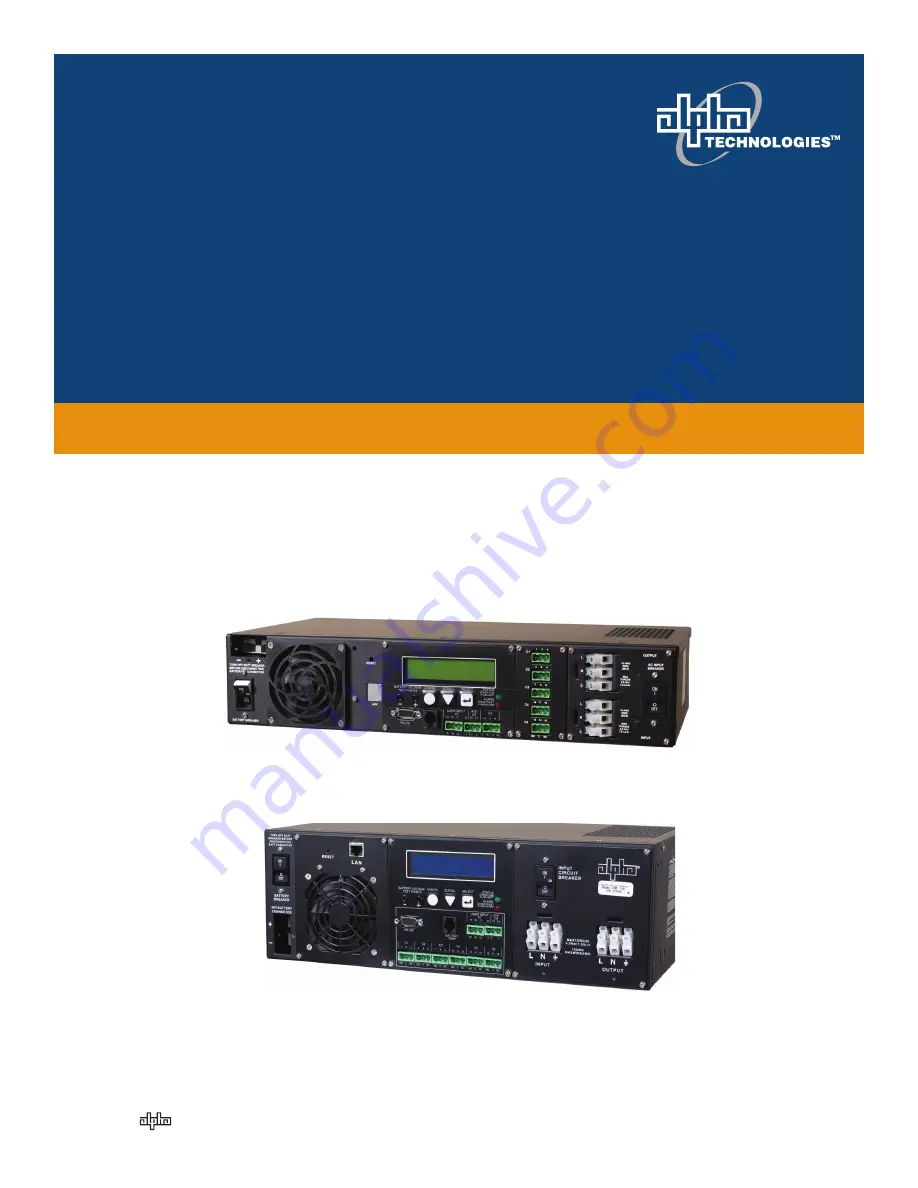 Alpha Novus FXM 1100 Installation & Operation Manual Download Page 1