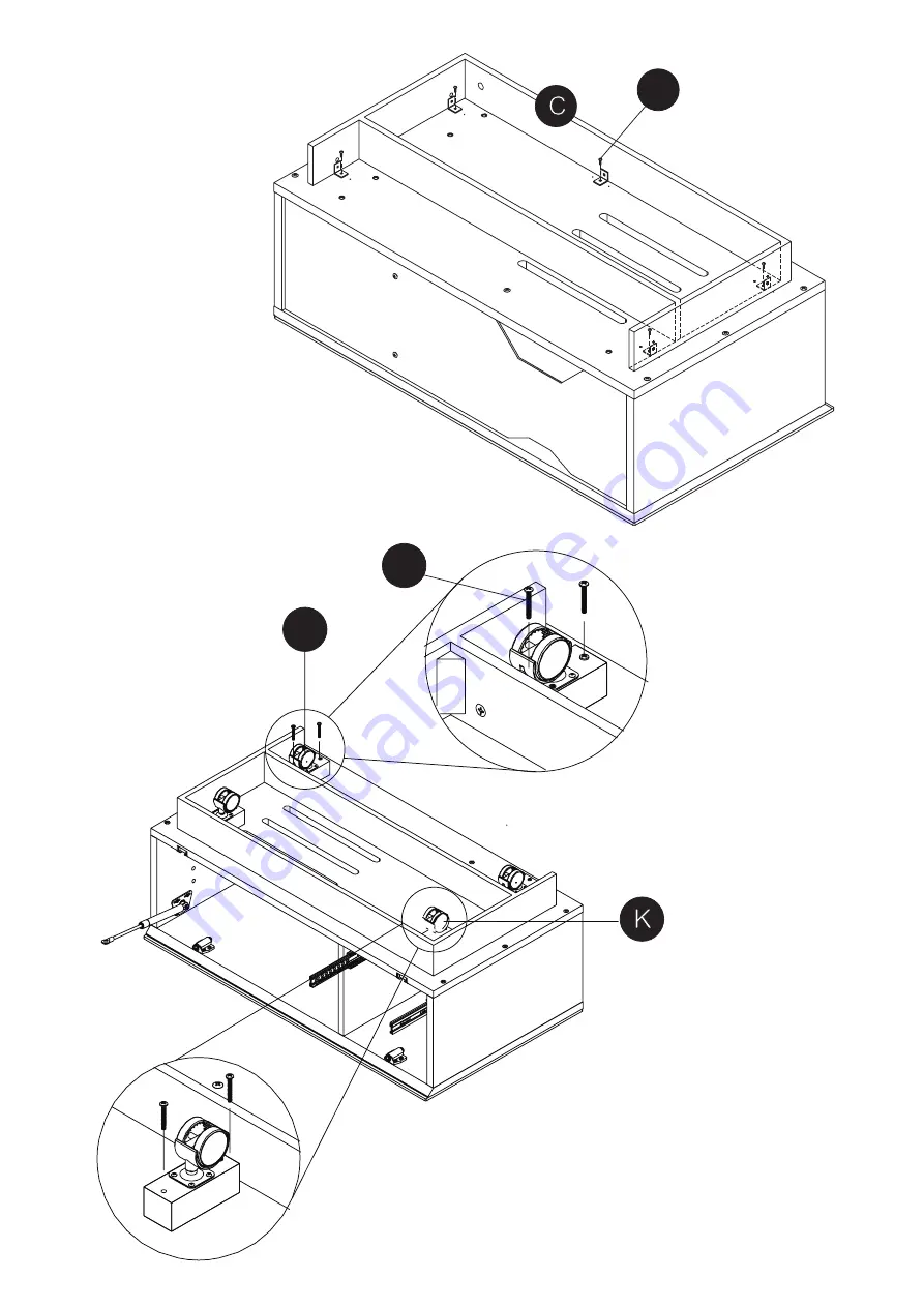 Alphason Element Modular EMTMOD850 Assembly Instructions Manual Download Page 9