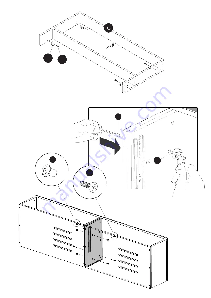 Alphason Element Modular EMTMOD850 Assembly Instructions Manual Download Page 18