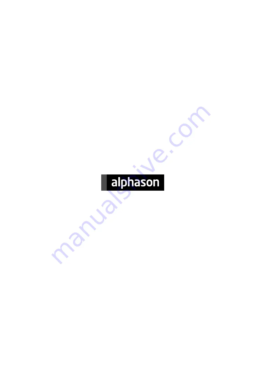 Alphason Luna Adlu 1200 Manual Download Page 18