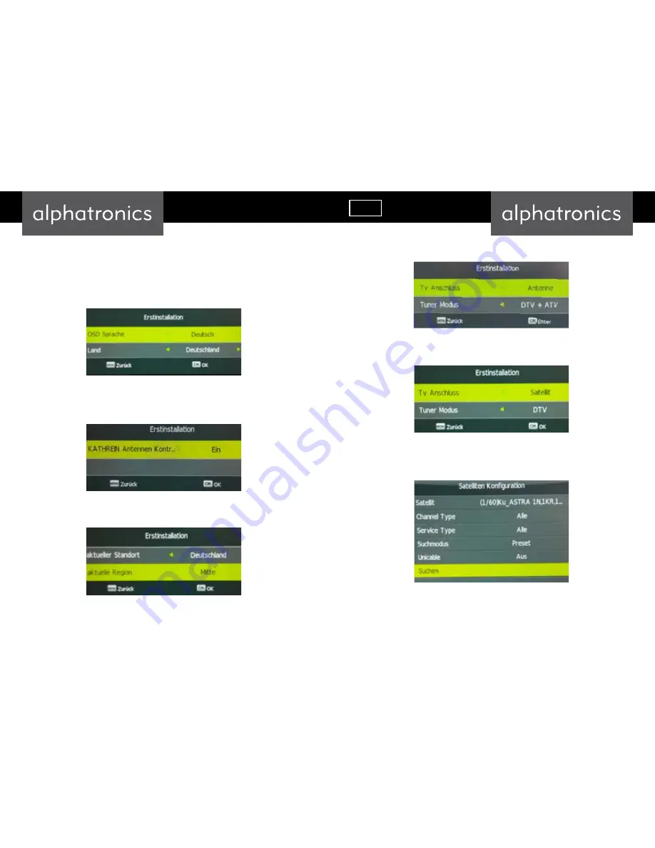 alphatronics SL-19 DSB Instruction Manual Download Page 4