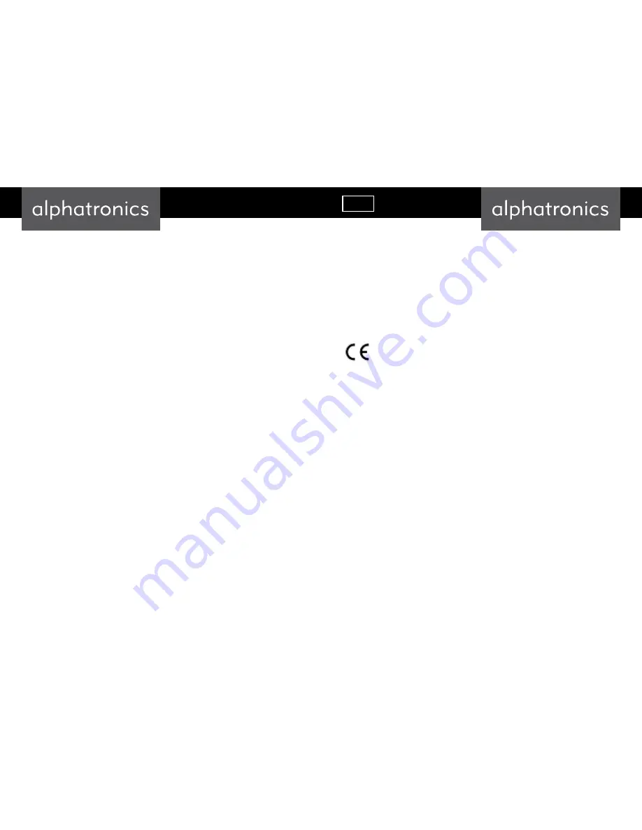 alphatronics SL-19 DSB Instruction Manual Download Page 7