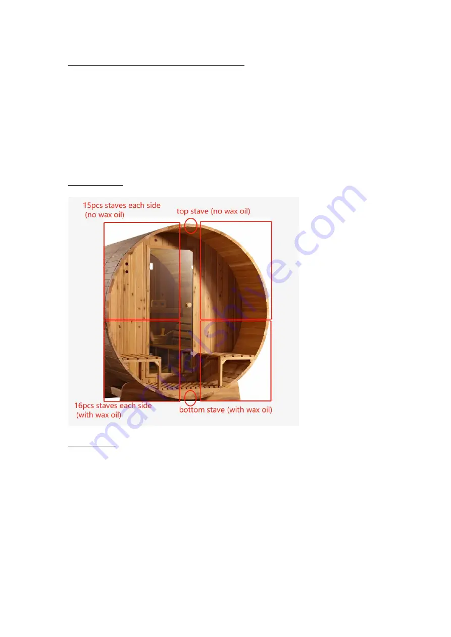 Alpine Saunas Outdoor Barrel Sauna Скачать руководство пользователя страница 4