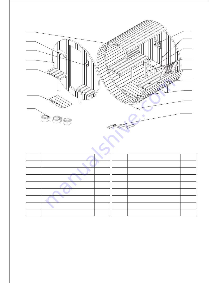 Alpine Saunas RWH300 Series Скачать руководство пользователя страница 5