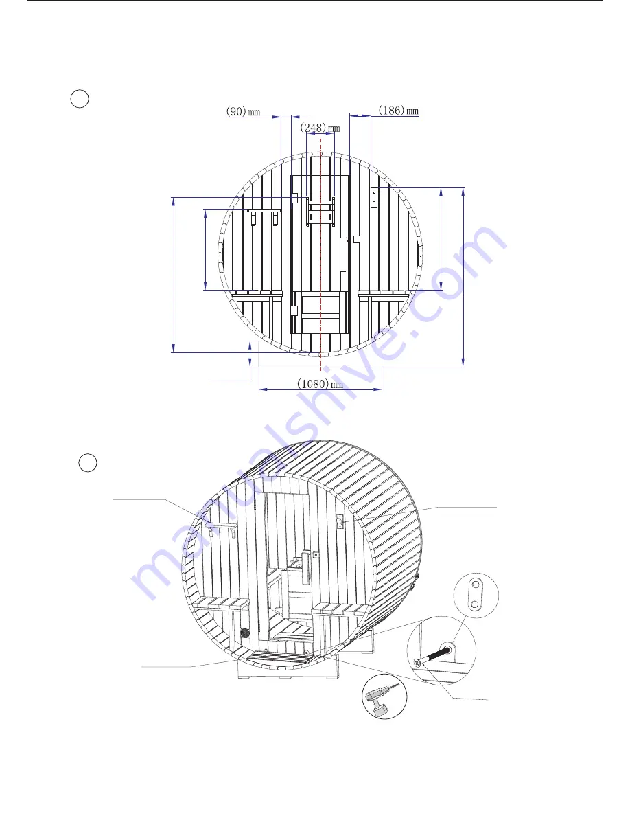 Alpine Saunas RWH300 Series Скачать руководство пользователя страница 12