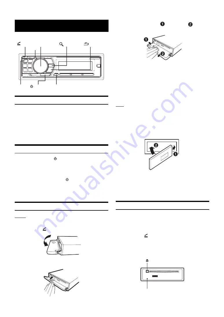 Alpine CDA-105 (French) Manuel Du Propriétaire Download Page 8