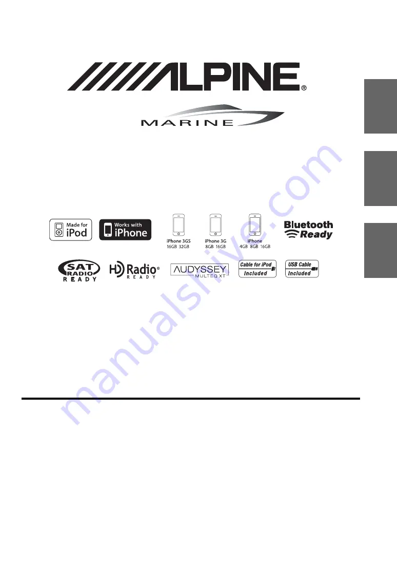 Alpine CDA-118M Скачать руководство пользователя страница 1