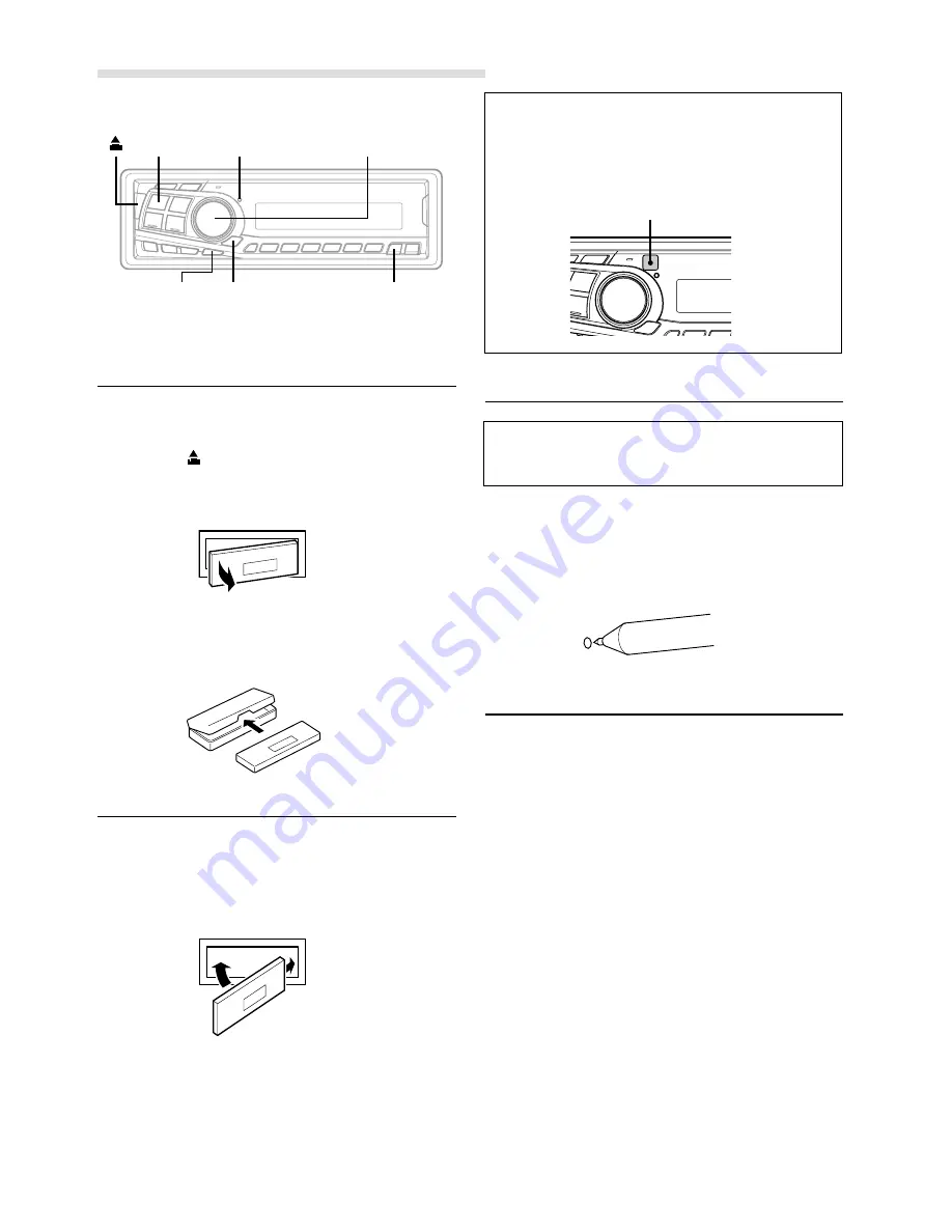 Alpine CDA-7892E Скачать руководство пользователя страница 6