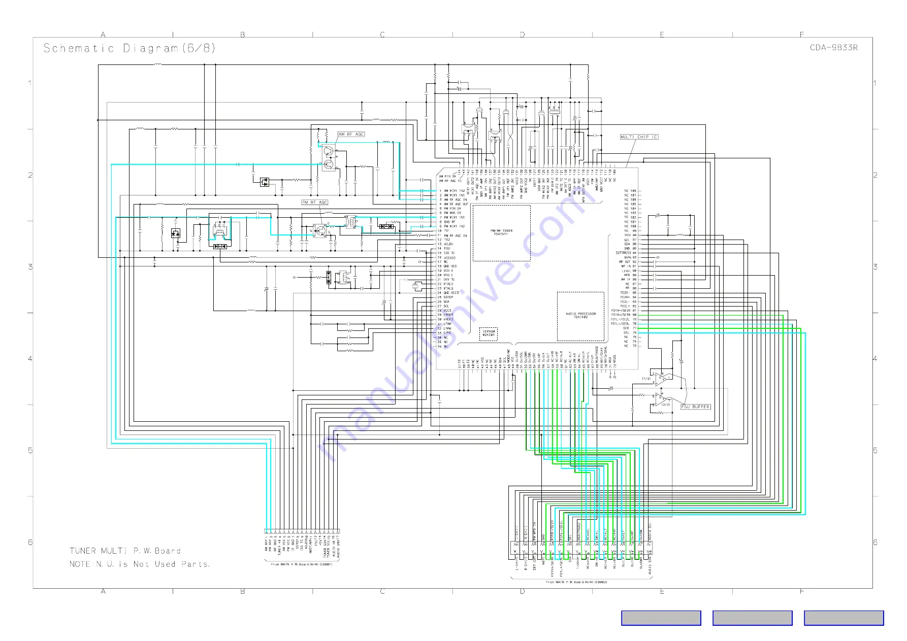 Alpine CDA-9833R Service Manual Download Page 18