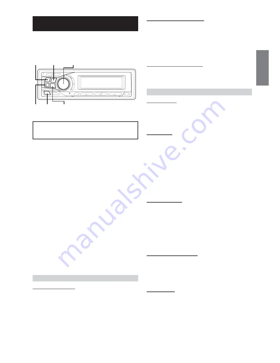 Alpine CDA-9851 Owner'S Manual Download Page 19