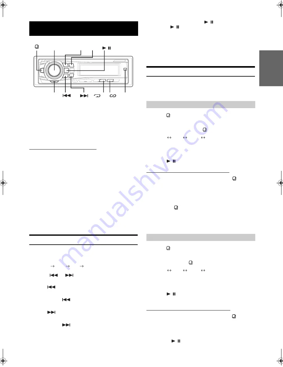 Alpine CDA-9856R Owner'S Manual Download Page 22