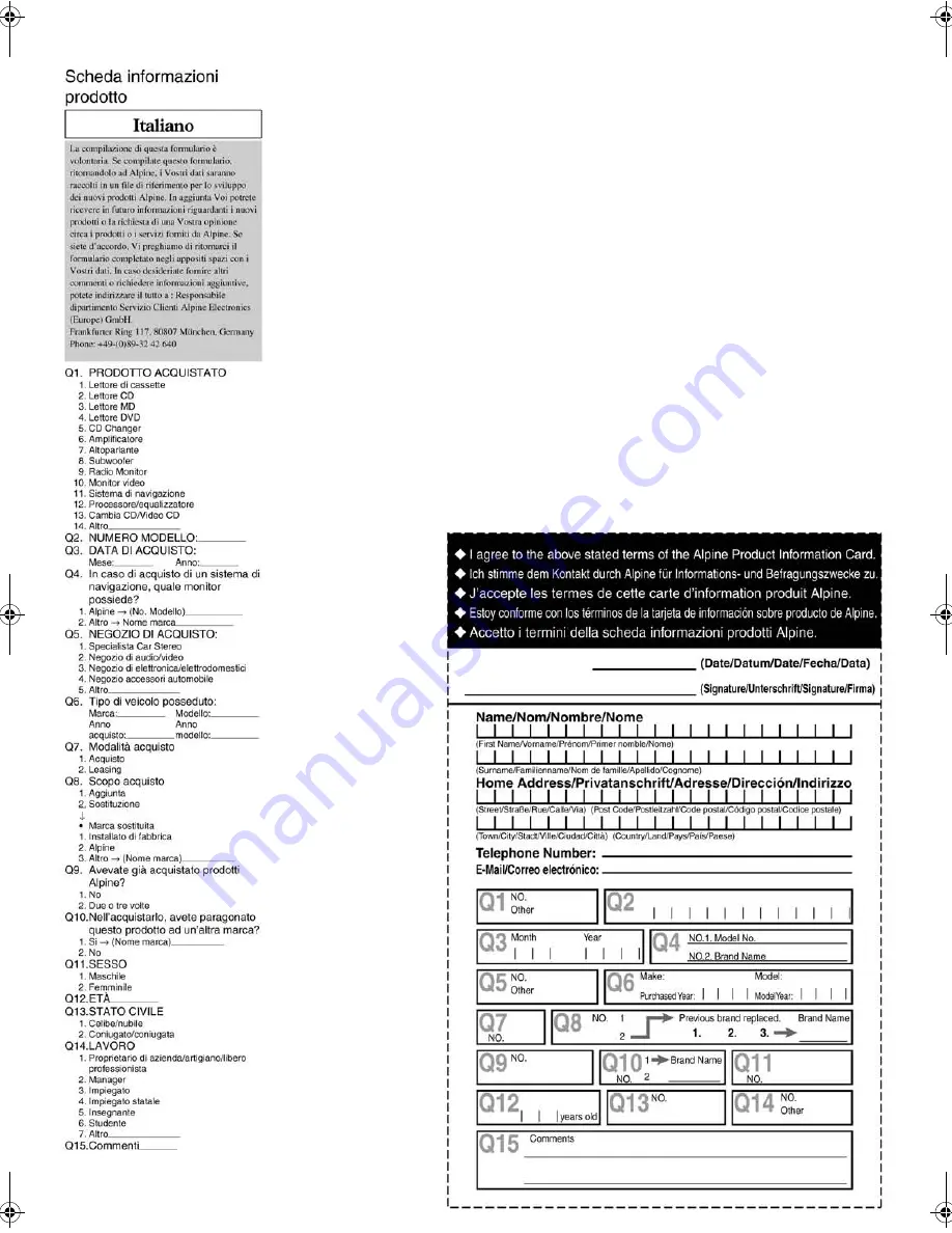 Alpine CDA-9856R Owner'S Manual Download Page 37