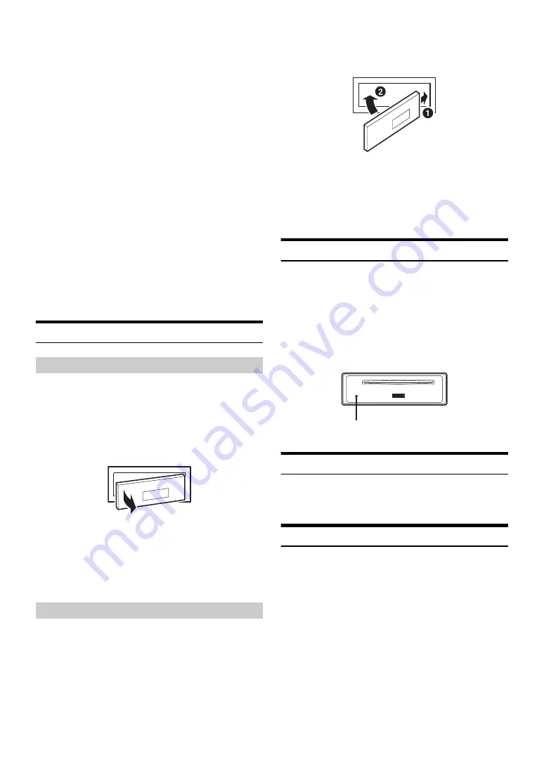 Alpine CDE-122 (French) Mode D'Emploi Download Page 10