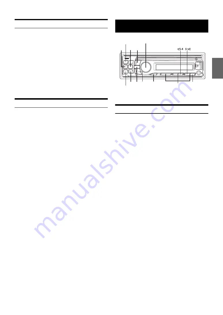 Alpine CDE-122 (French) Mode D'Emploi Download Page 29