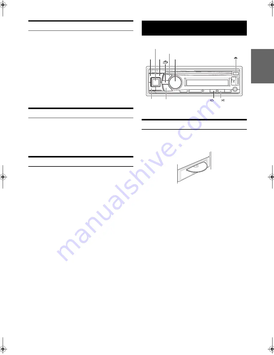 Alpine CDE-134EBT Owner'S Manual Download Page 11