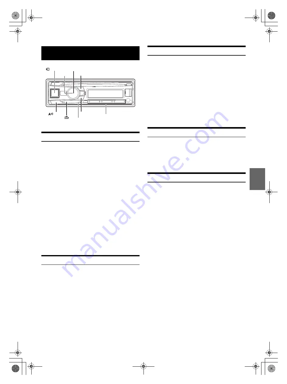 Alpine CDE-163EBT Owner'S Manual Download Page 10