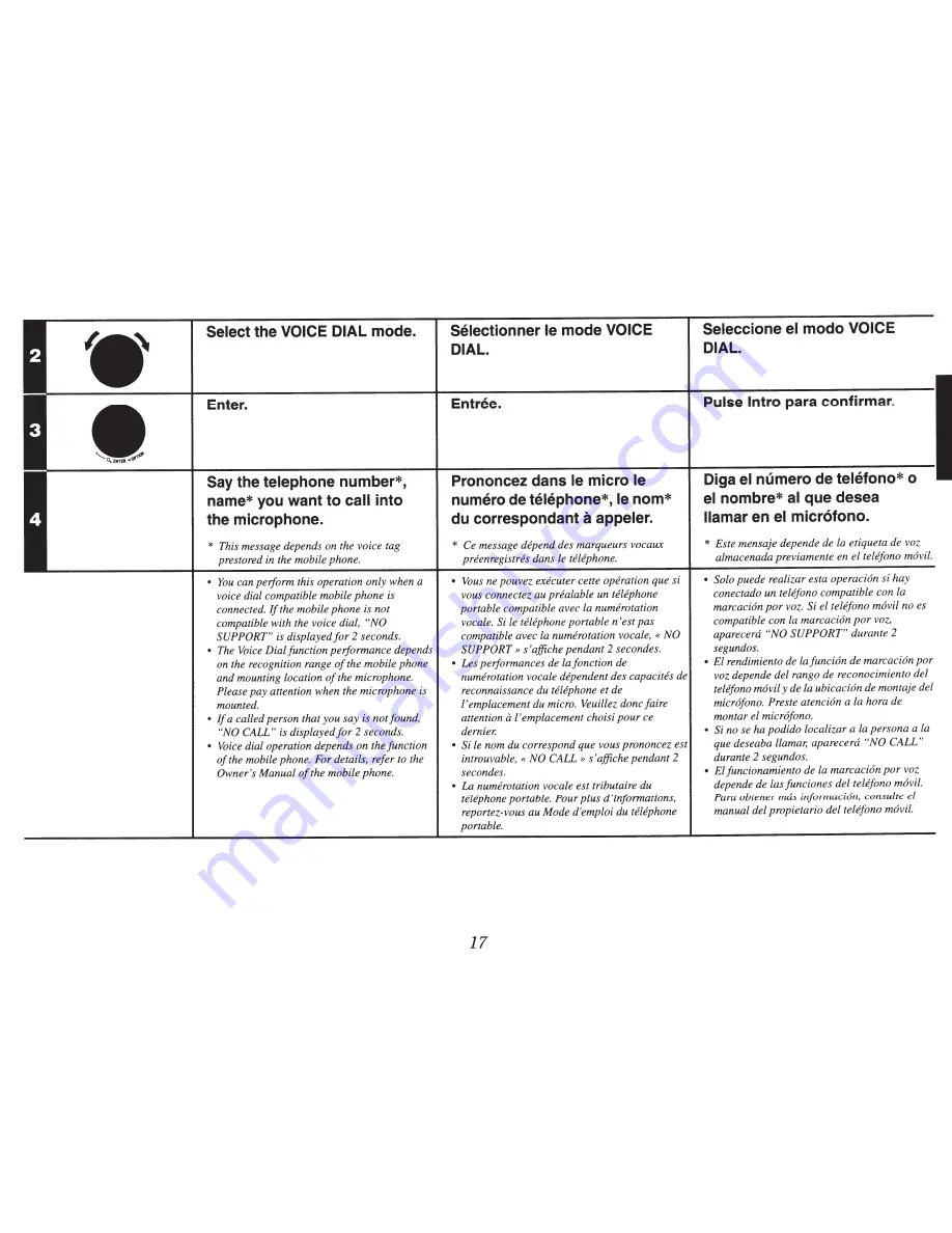 Alpine CDE-W235BT Quick Reference Manual Download Page 17