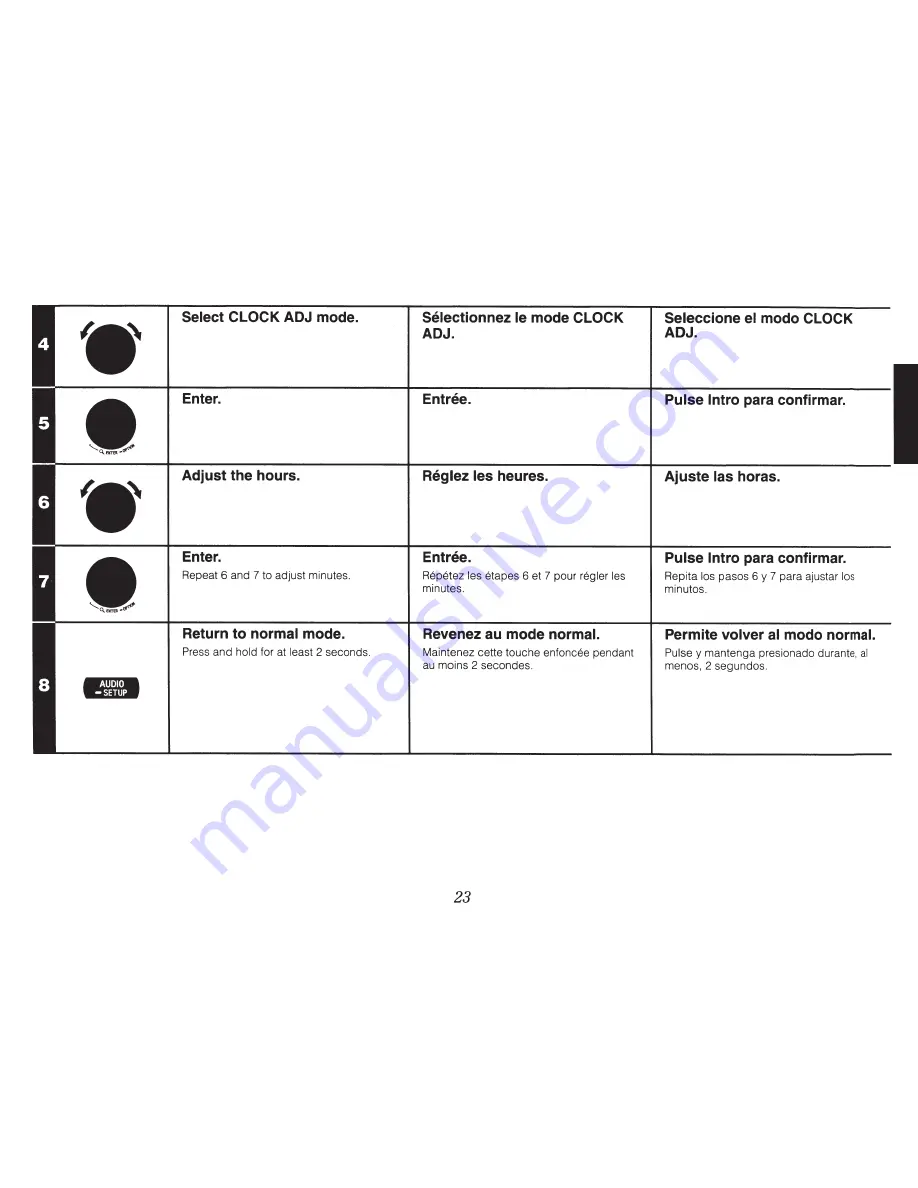 Alpine CDE-W235BT Quick Reference Manual Download Page 23