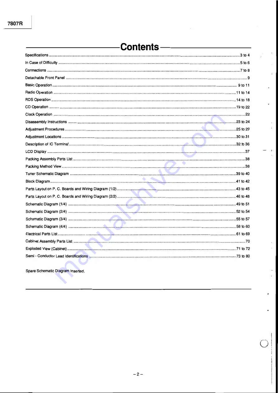 Alpine CDM-7818R Service Manual Download Page 33